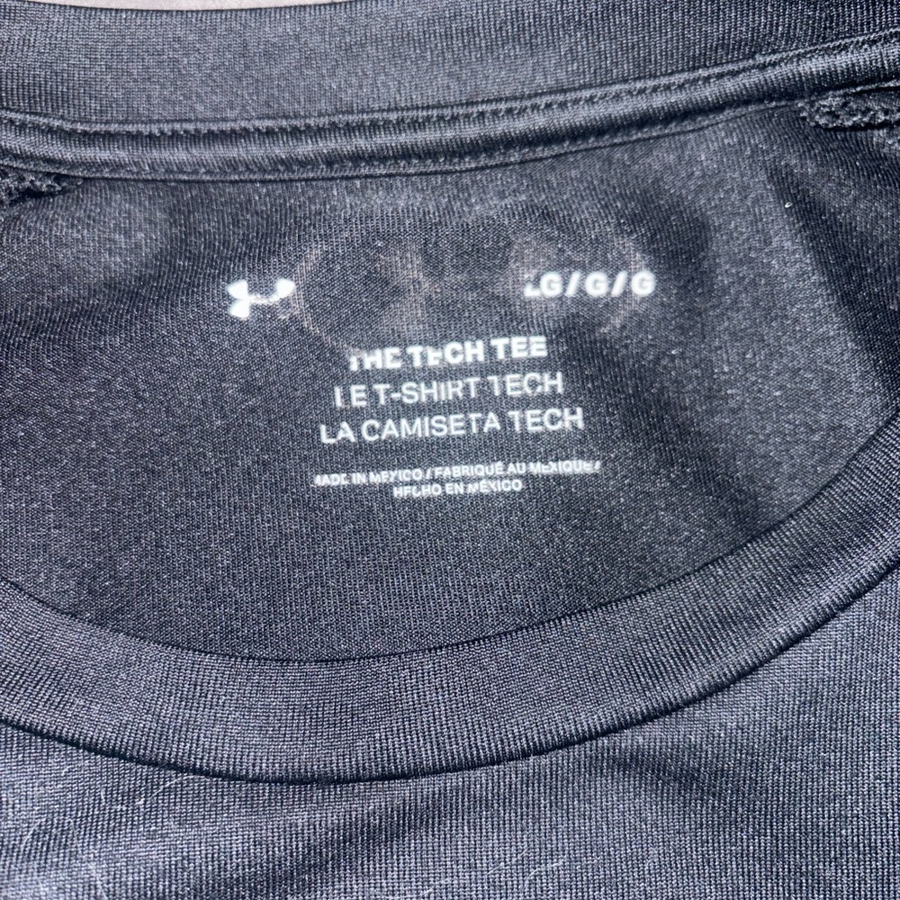 LG Men's Black Short Sleeve Tee - Picture 3 of 4